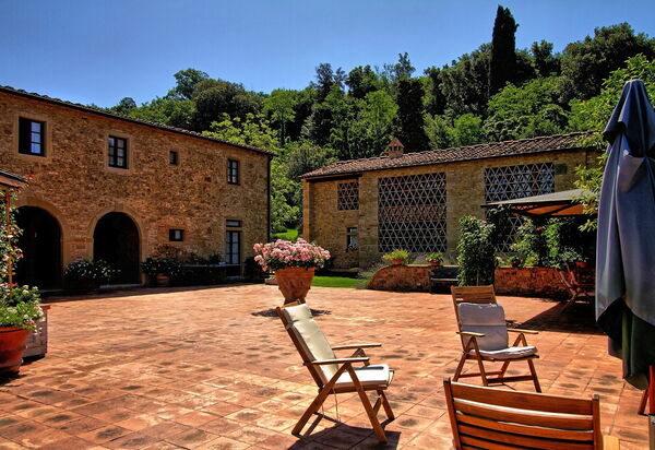 Villa Petrognano: бассейн, Взгляды, Открытый