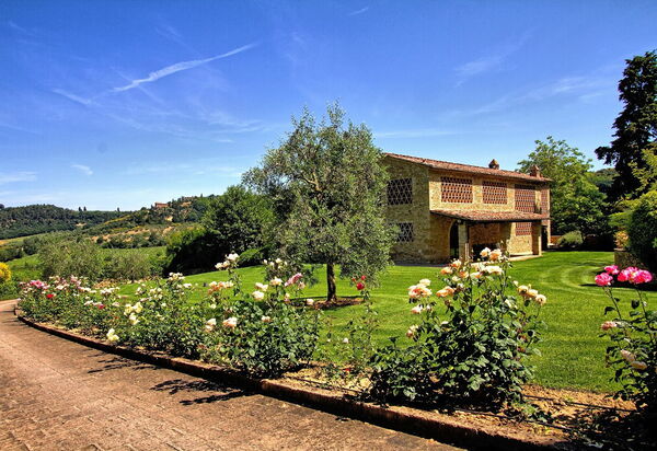 Villa Petrognano: бассейн, Взгляды, Открытый