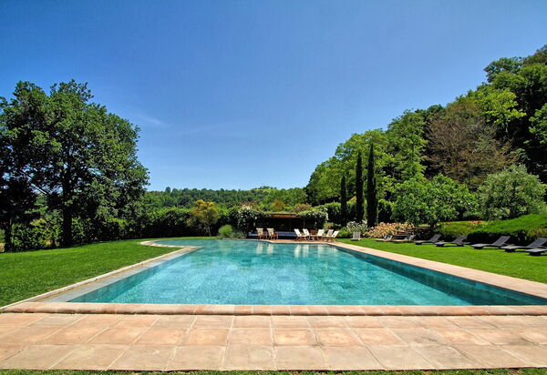 Villa Petrognano: бассейн