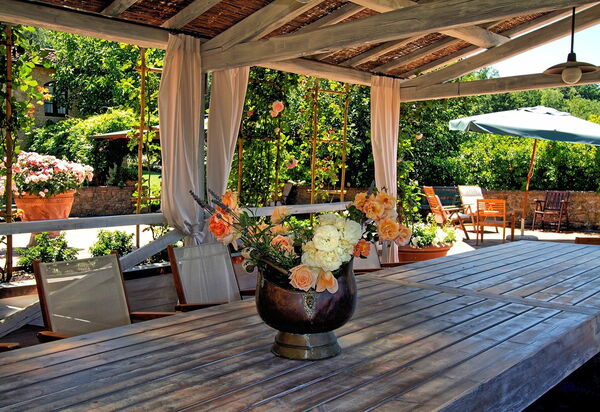 Villa Petrognano: бассейн, Взгляды, Открытый