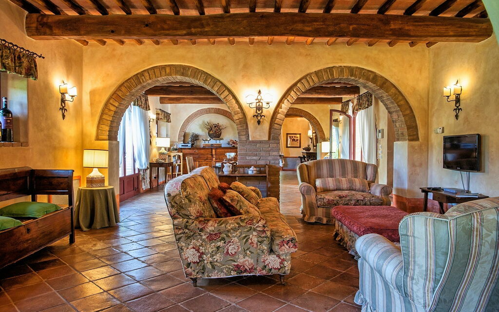 Villa Petrognano: Living Room