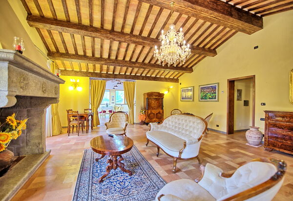 Villa Contessa: Wohnzimmer