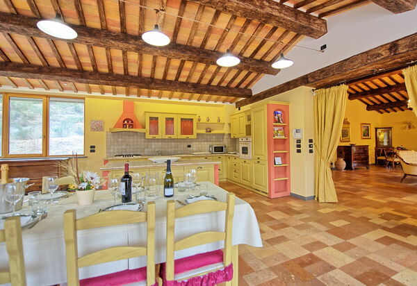 Villa Contessa: Esszimmer