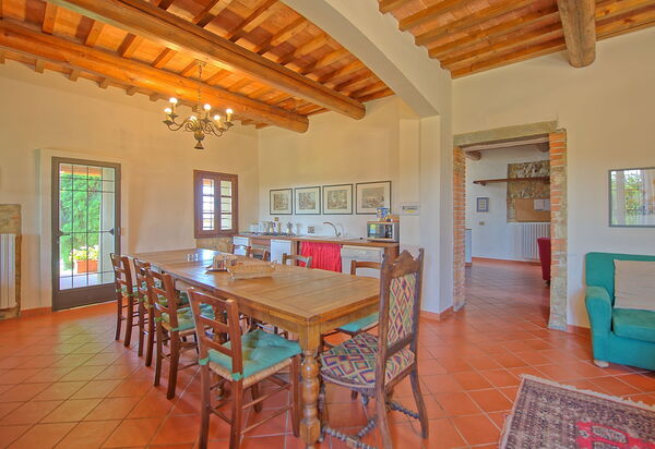 Il Frantoio: Кухня, Столовая