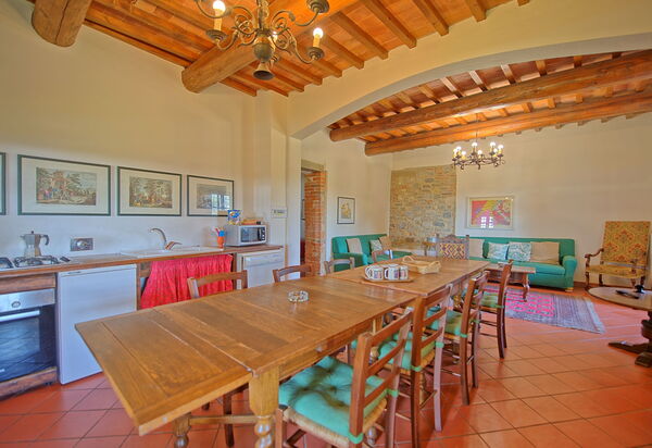 Il Frantoio: Кухня, Столовая