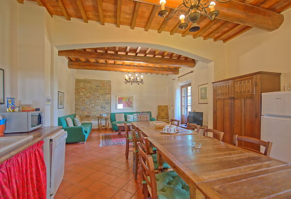 Il Frantoio: Кухня, Столовая