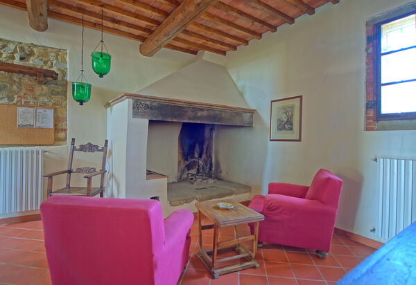 Il Frantoio: Гостиная