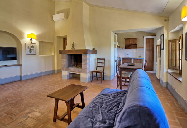 Fornacino: Küche, Wohnzimmer