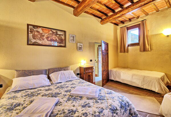 Podere Orietta: Спальня