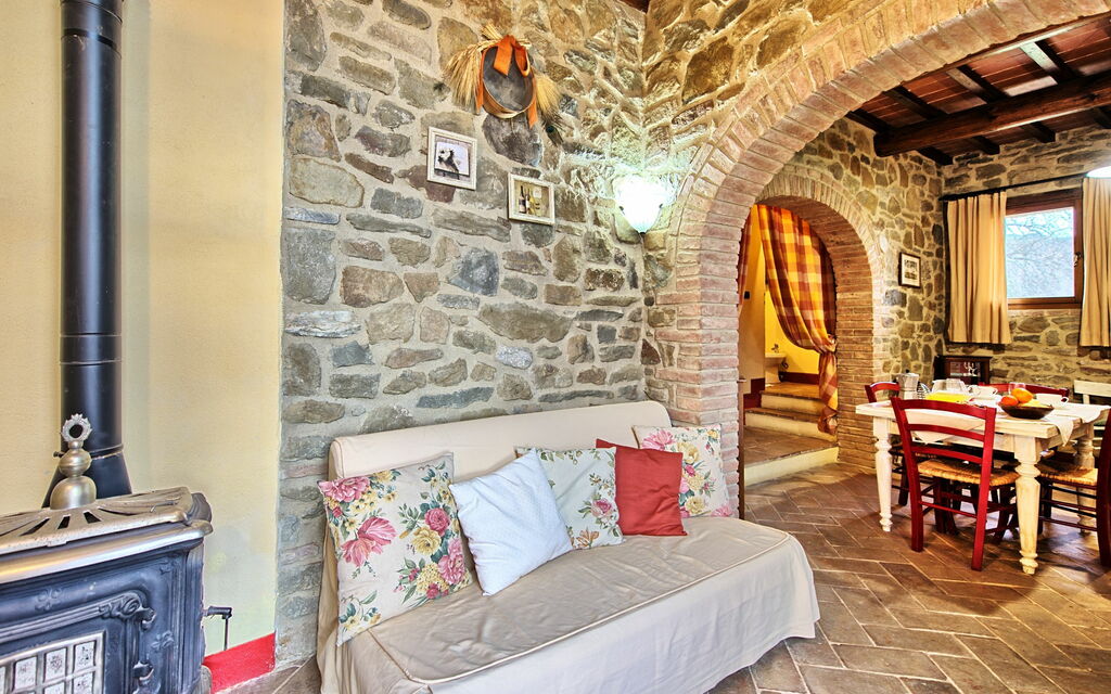 Podere Orietta - : Гостиная, Кухня, Столовая