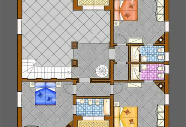 Villa Insoglio: Planimetry