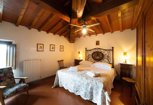 Le Vasche: chambre à coucher