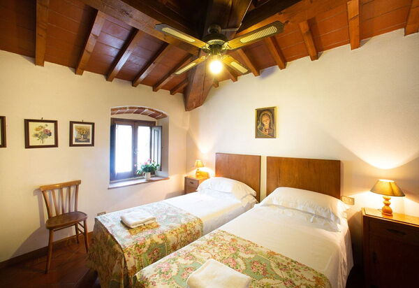 Le Vasche: chambre à coucher