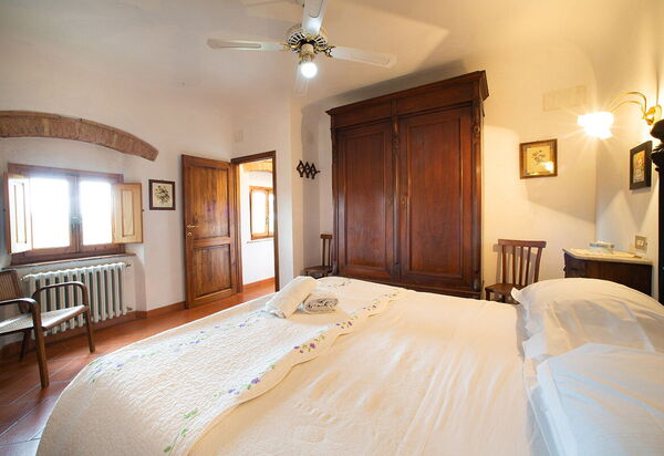 Le Vasche: chambre à coucher