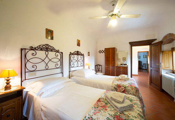 Le Vasche: chambre à coucher