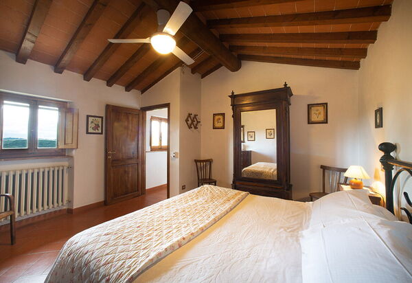 Le Vasche: chambre à coucher