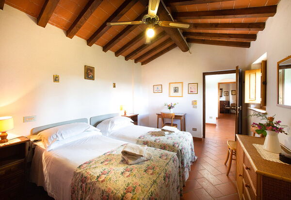 Le Vasche: chambre à coucher