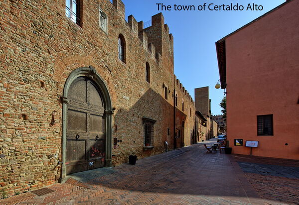 Certaldo: Взгляды, Экстерьеры