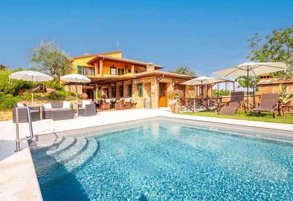 Villa Amadeo: Building Exterior, Garden, Outdoor, Pool, Summer