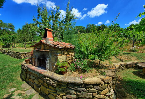 Villa Lo Scoiattolo: Draussen, Garten