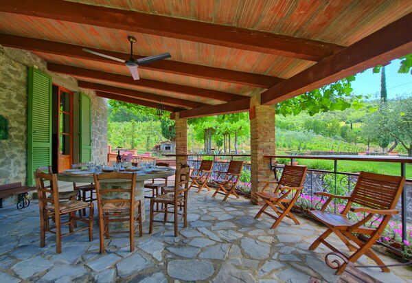Villa Lo Scoiattolo: Balkon / Terrasse / Patio