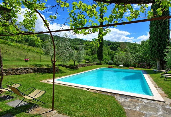 Villa Lo Scoiattolo: Draussen, Garten, Schwimmbad