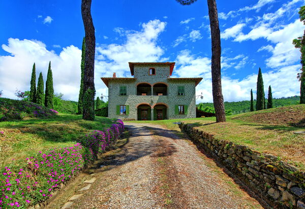 Villa Lo Scoiattolo: Draussen, Garten