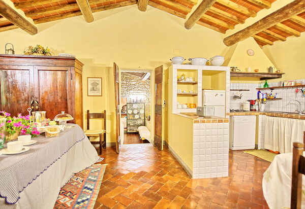 Villa Elisa: Esszimmer, Küche