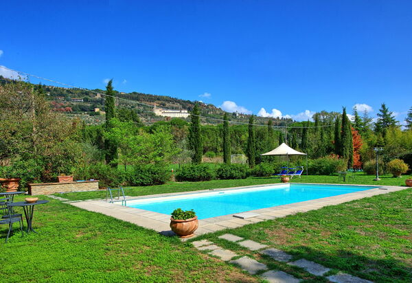 Villa Elisa: Garten, Schwimmbad