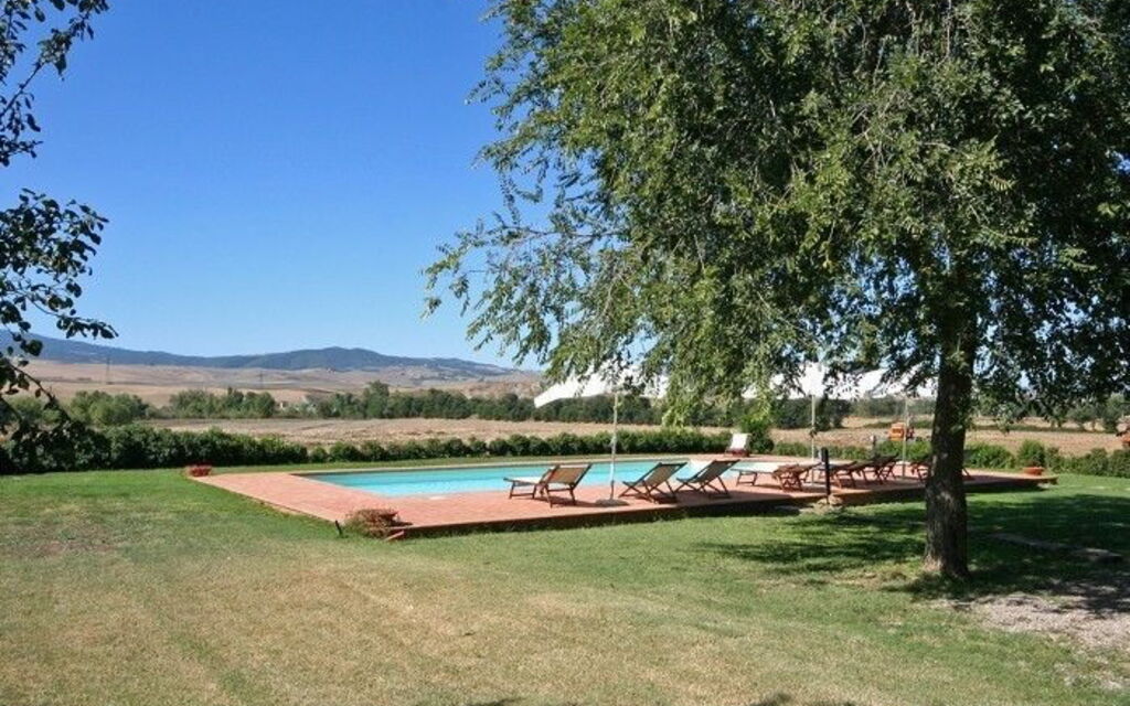 Pienza: Garten, Schwimmbad