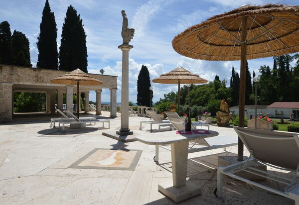 Le Querciolaie: Draussen