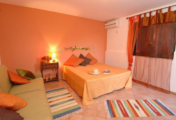 Villa Contrada: chambre à coucher