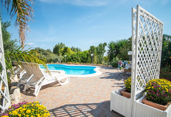 Villa Contrada: bassin, Extérieur