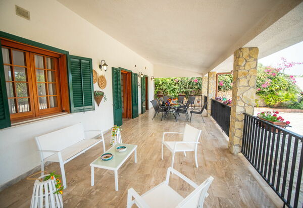 Villa Contrada: Balcon / Terrasse / Patio, Extérieur