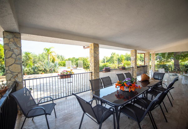 Villa Contrada: Balcon / Terrasse / Patio