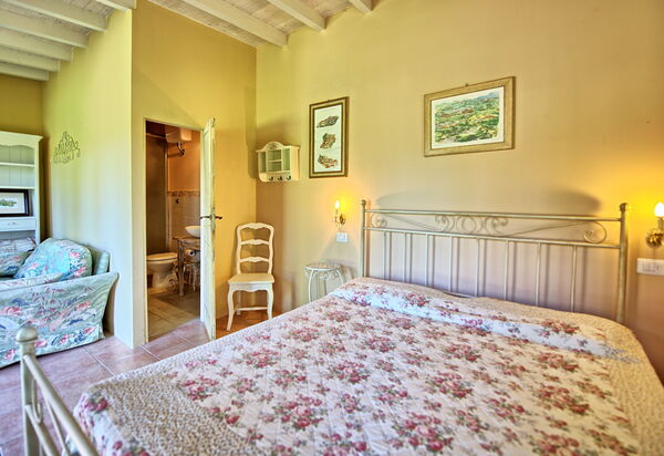 Casa Cipressi: Спальня