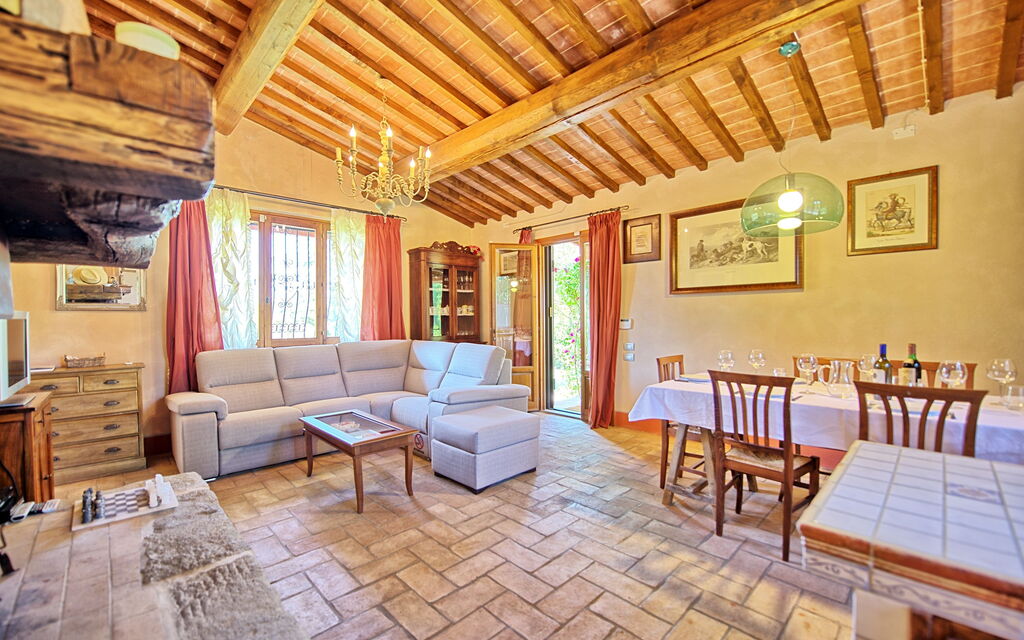 Casa Cipressi: Dining Room, Living Room