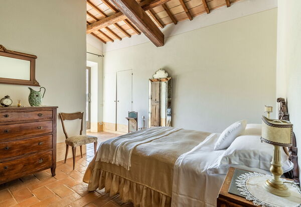 Villa Castiglione: chambre à coucher