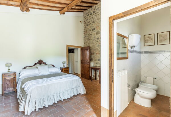 Villa Castiglione: chambre à coucher