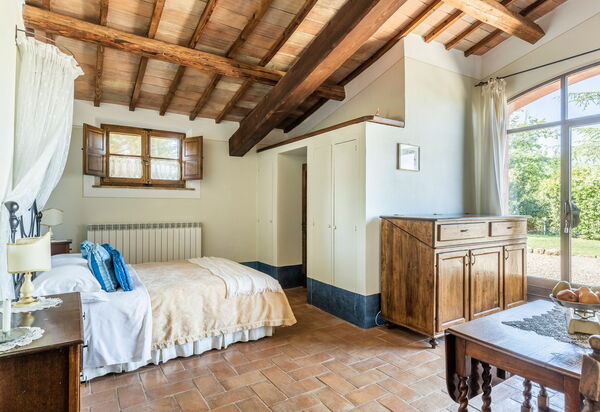 Villa Castiglione: chambre à coucher