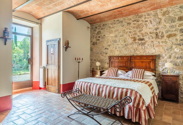 Villa Castiglione: chambre à coucher