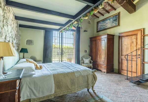 Villa Castiglione: chambre à coucher