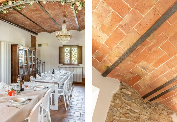 Villa Castiglione: Salle à manger