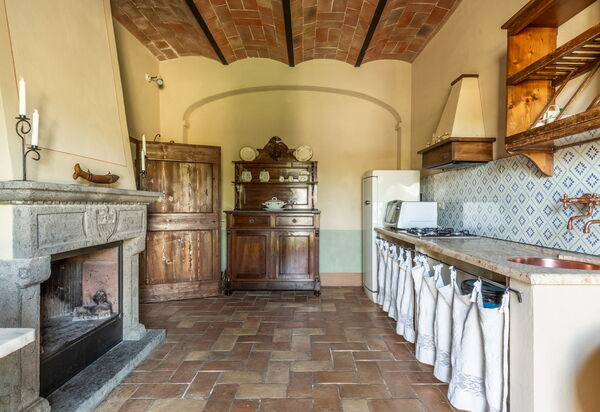 Villa Castiglione: Cuisine