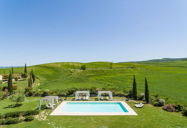 Villa Castiglione: bassin, Extérieur, Vues