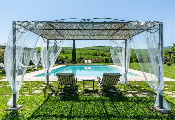 Villa Castiglione: bassin, Extérieur, Jardin