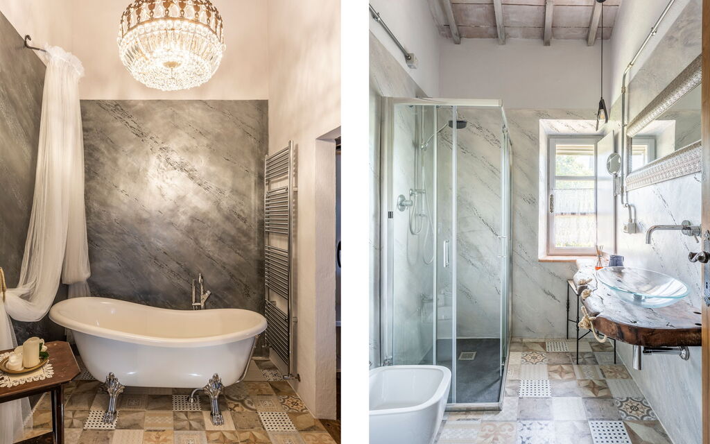 Villa Castiglione: Bathroom