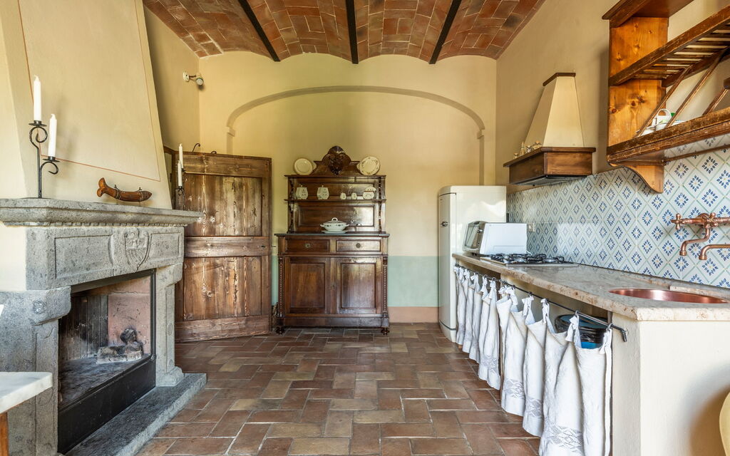 Villa Castiglione: Kitchen