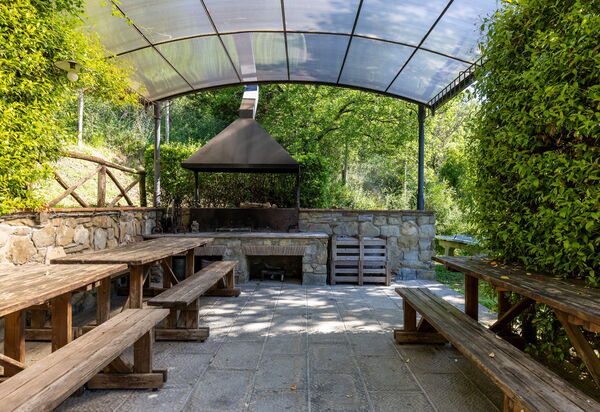 Villa Casentino: Balkon / Terrasse / Patio