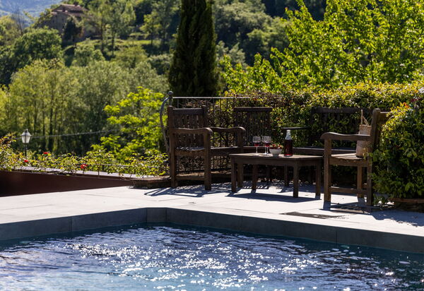 Villa Casentino: Schwimmbad